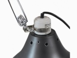 DOLPHIN Osłona lampy do terrarium z oprawą ceramiczną i klamrą S-100W
