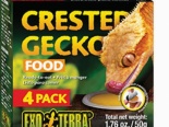 EXO TERRA  Crested Gecko Pokarm dla gekonów orzęsionych  4x12,5g